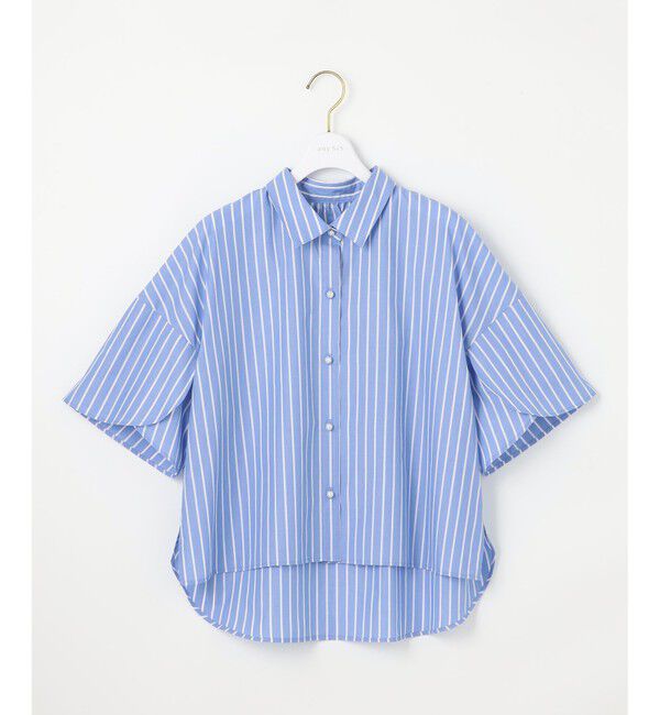 ANY SIS「【洗える】ペタルスリーブ シャツ」|シャツ・ブラウス|ﾌﾞﾙｰｽﾄ