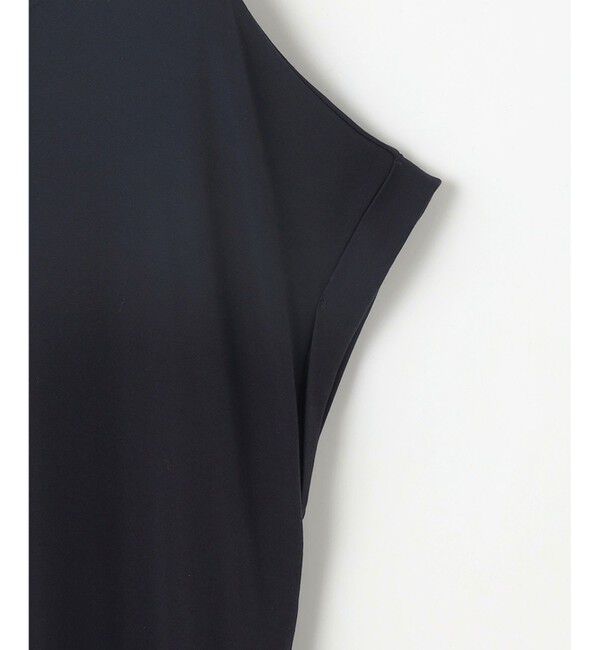 ANY SIS「【接触冷感・UVカット・洗える】ハイストレッチスムースサイドプリ－ツ ワンピース」|ワンピース|