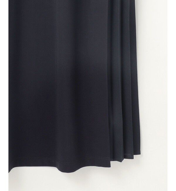 ANY SIS「【接触冷感・UVカット・洗える】ハイストレッチスムースサイドプリ－ツ ワンピース」|ワンピース|