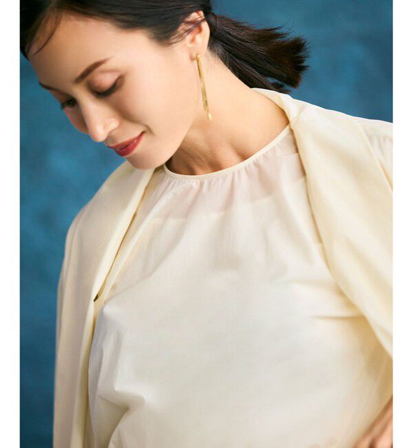 BEIGE,「【洗える/セットアップ対応】SPIGA / バルーンスリーブブラウス」|シャツ・ブラウス|
