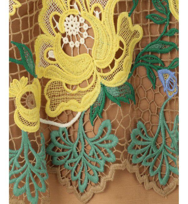  「レースレイヤードトップ」|シャツ・ブラウス|