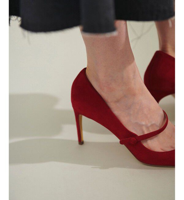 GRACE CONTINENTAL「Rupert Sandersonスエードヒール」|パンプス|