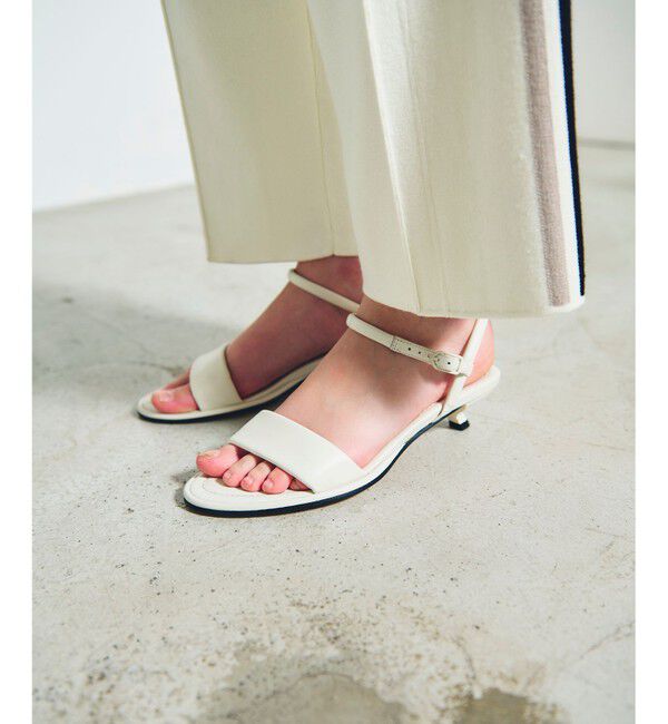 GRACE CONTINENTAL「JVAM  GALA」|サンダル|ホワイト