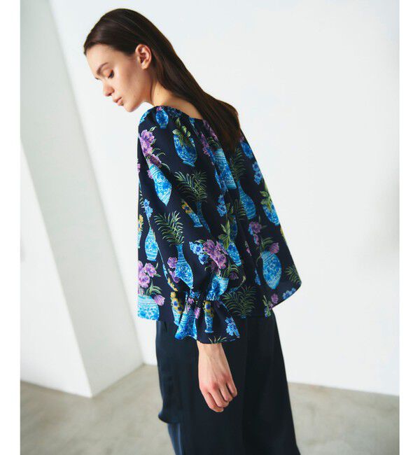 Diagram「フラワーベースプリントトップ」|シャツ・ブラウス|