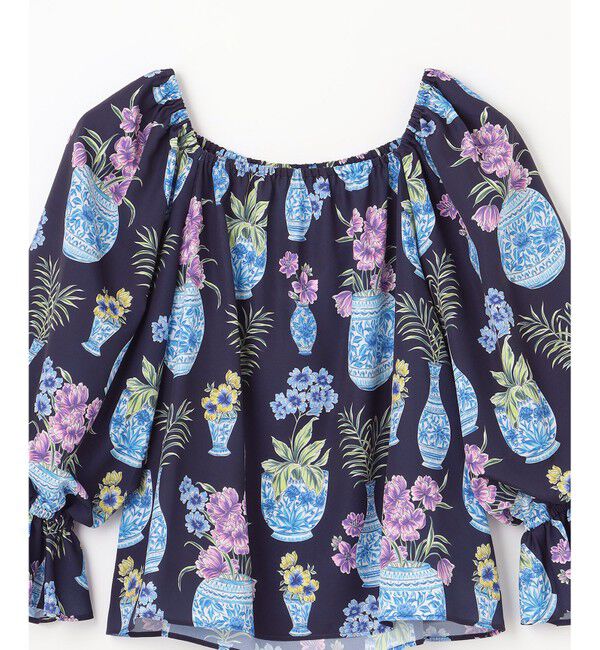 Diagram「フラワーベースプリントトップ」|シャツ・ブラウス|