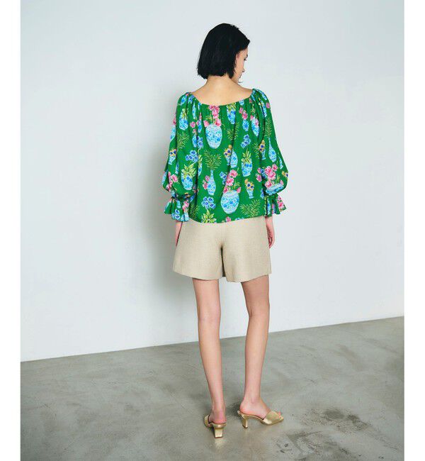 Diagram「フラワーベースプリントトップ」|シャツ・ブラウス|