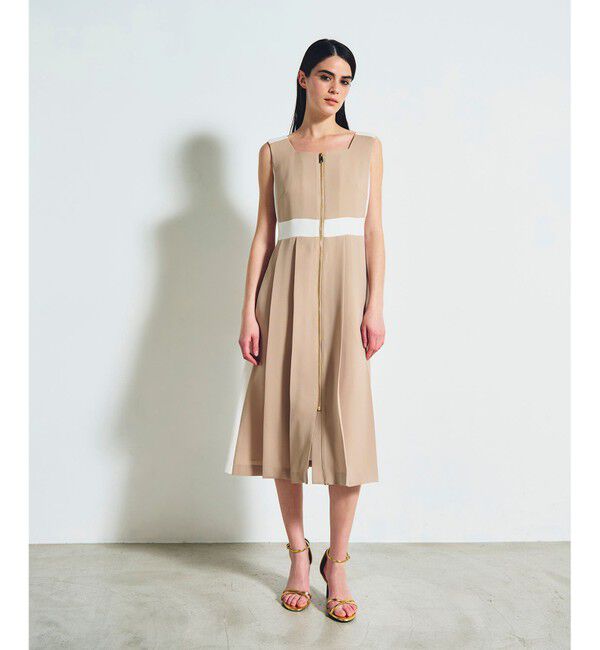 Grace Class「ラインバイカラードレス」|ワンピース|