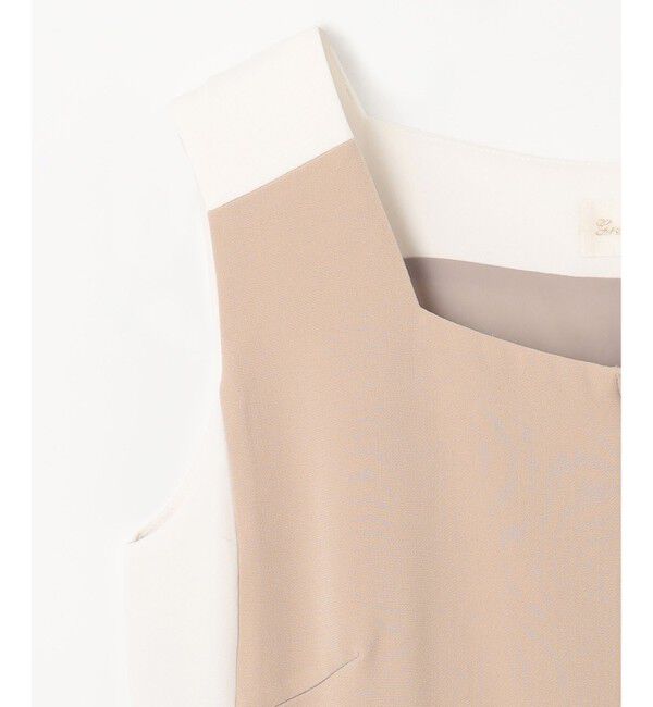 Grace Class「ラインバイカラードレス」|ワンピース|