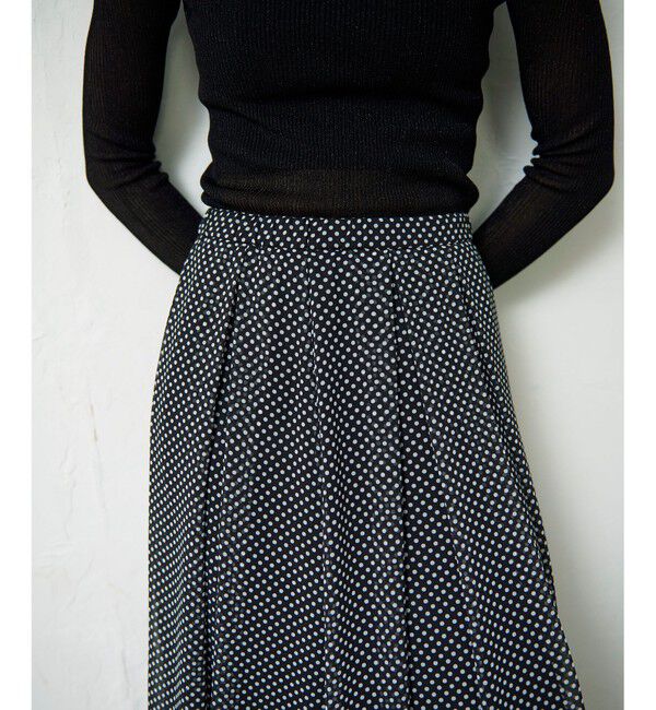 Grace Class「ドットBOXタックスカート」|スカート|