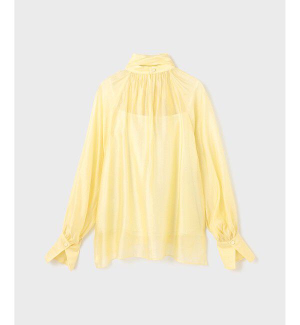 GRACE CONTINENTAL「シアーボウタイブラウス」|シャツ・ブラウス|