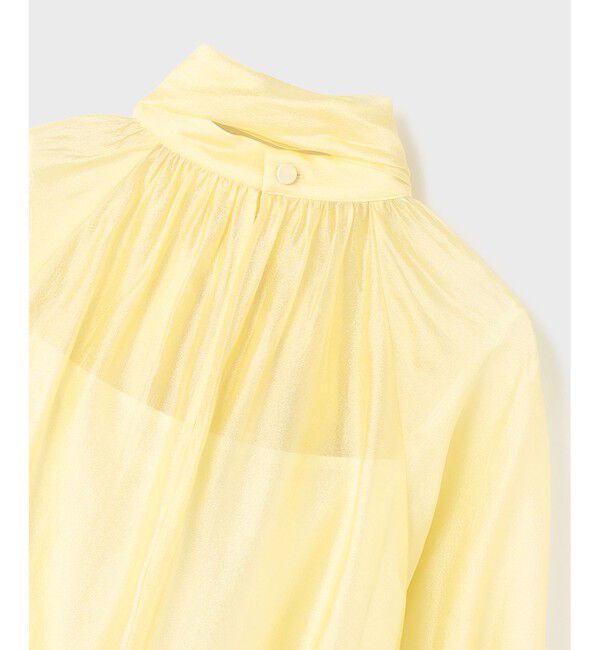 GRACE CONTINENTAL「シアーボウタイブラウス」|シャツ・ブラウス|