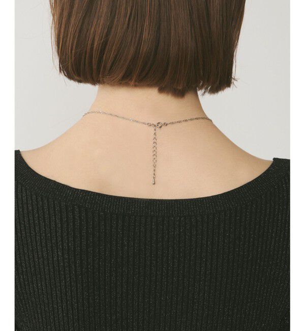 GRACE CONTINENTAL「ビジューチェーンチョーカー」|ネックレス|