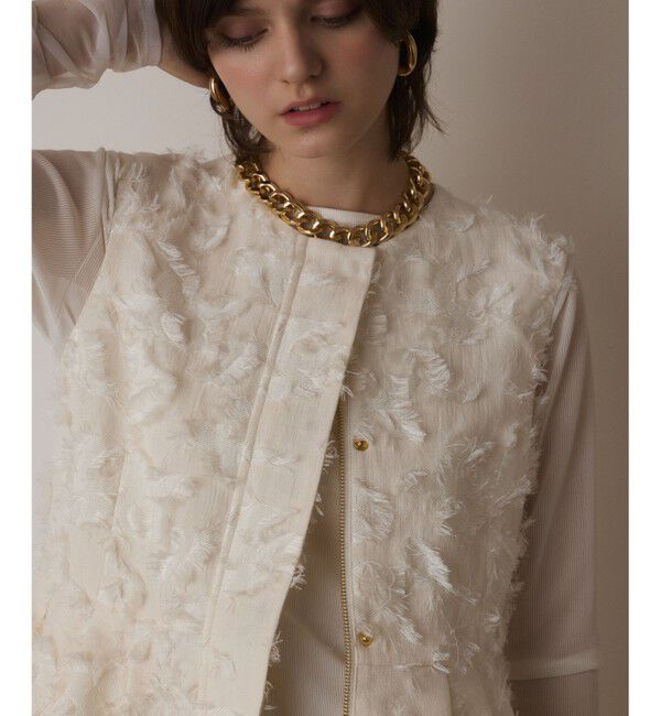  「カットジャガードジレ」|ベスト・ジレ|