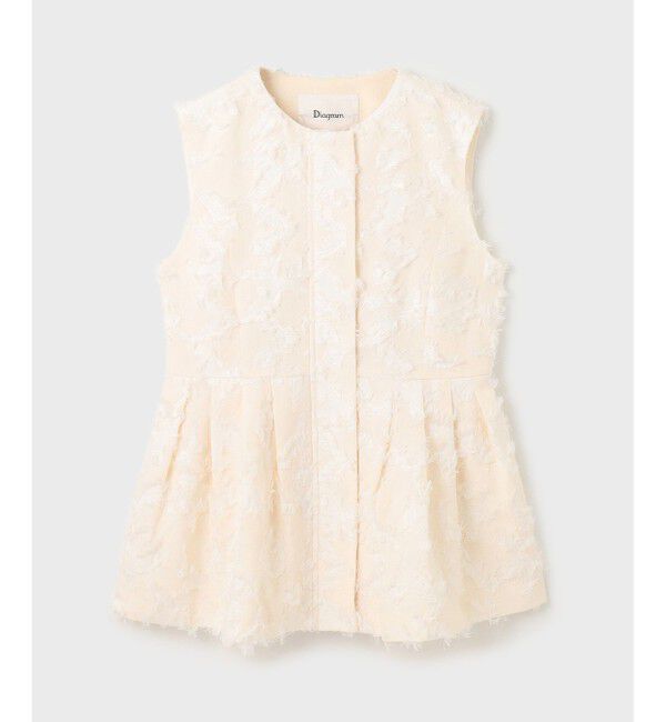  「カットジャガードジレ」|ベスト・ジレ|