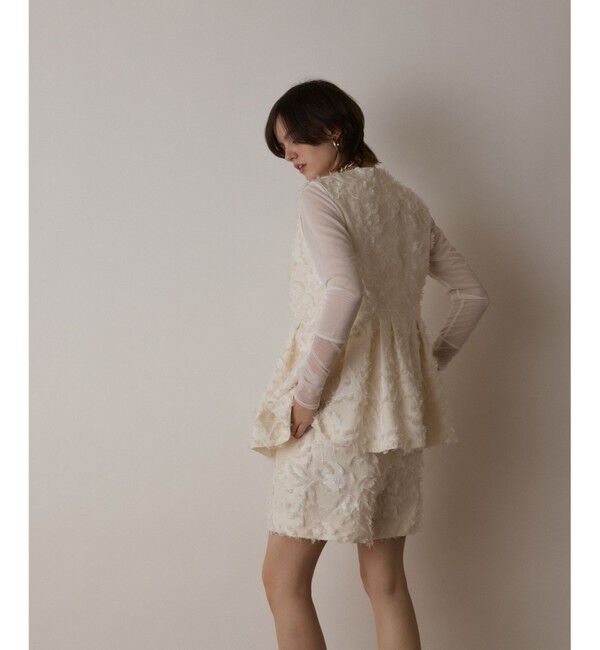  「カットジャガードジレ」|ベスト・ジレ|