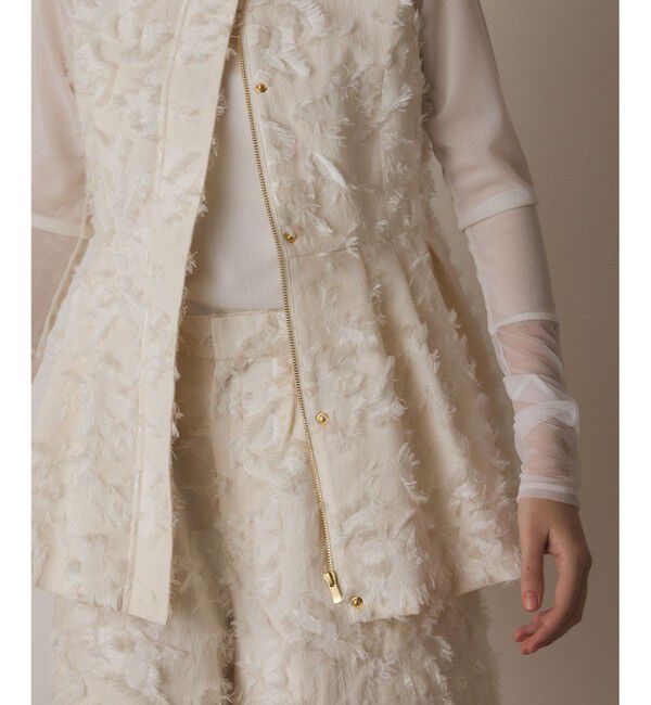  「カットジャガードジレ」|ベスト・ジレ|