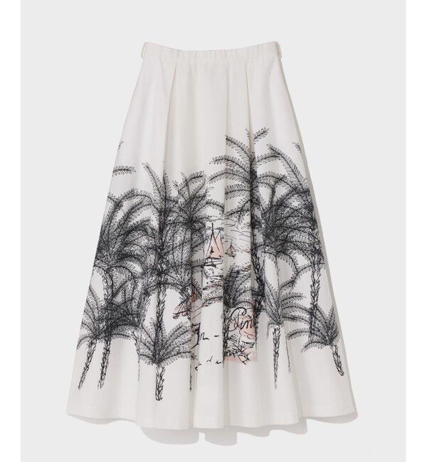 Grace Class「プラージュプリントタックスカート」|スカート|