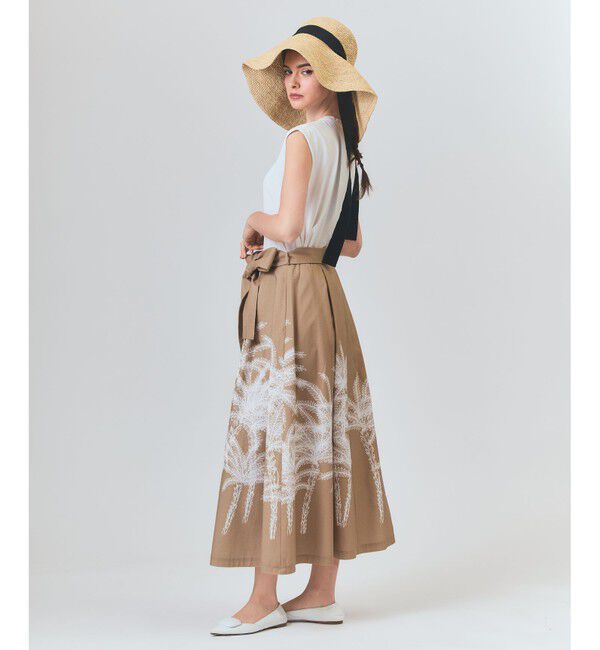 Grace Class「プラージュプリントタックスカート」|スカート|