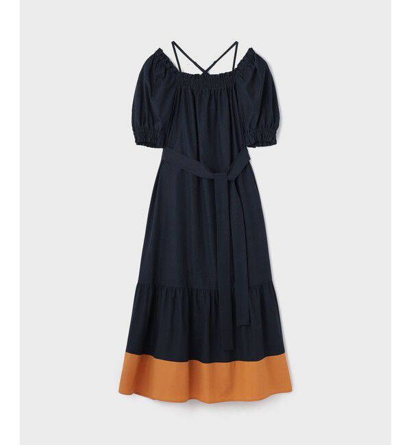 Diagram「ギャザーロングワンピース」|ワンピース|