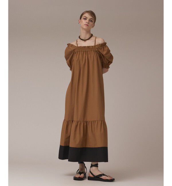 Diagram「ギャザーロングワンピース」|ワンピース|