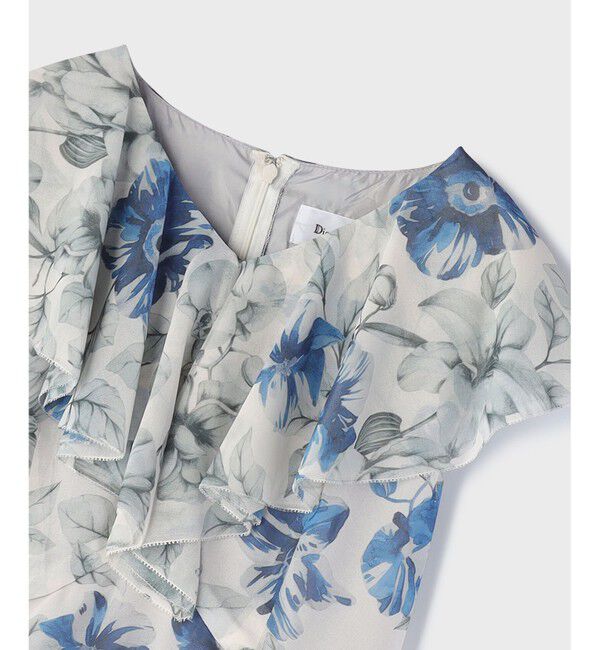 Diagram「フラワープリントフリルワンピース」|ワンピース|