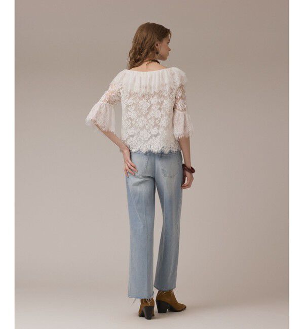 Diagram「レースコンビフリルブラウス」|シャツ・ブラウス|