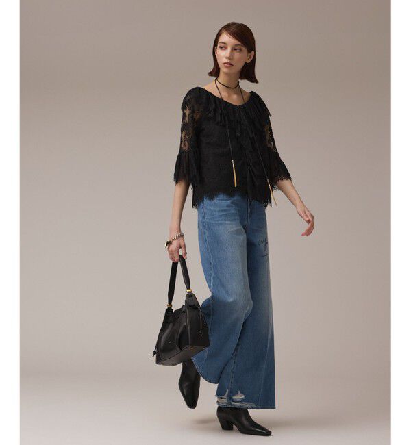 Diagram「レースコンビフリルブラウス」|シャツ・ブラウス|