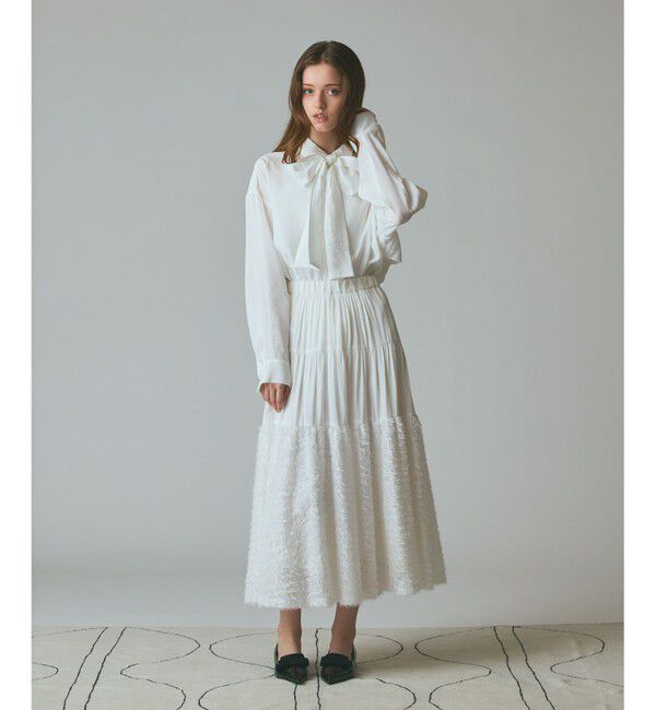 Grace Class「フェザージャガードコンビスカート」|スカート|