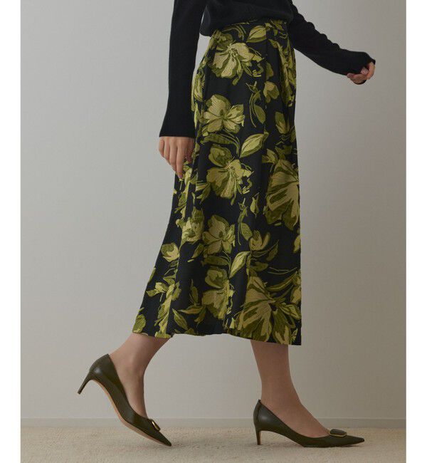 Diagram「ラメフラワージャガードスカート」|スカート|