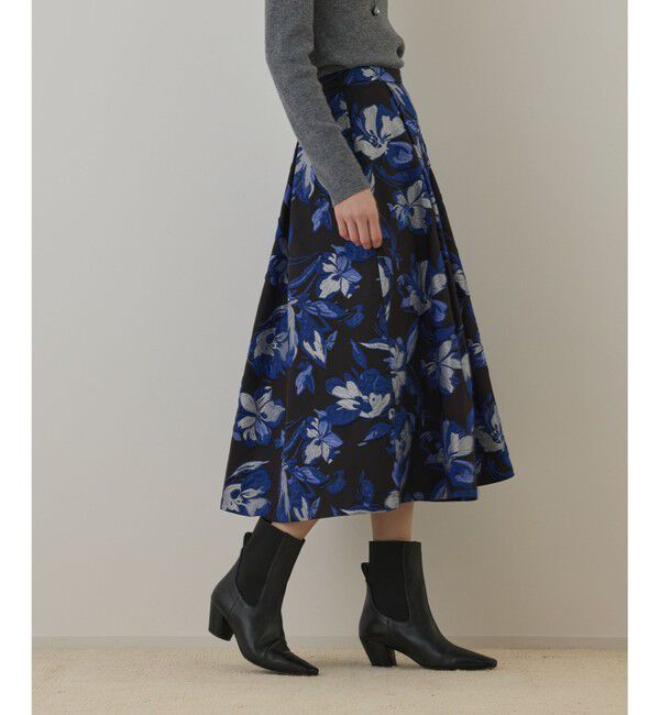 Diagram「ラメフラワージャガードスカート」|スカート|