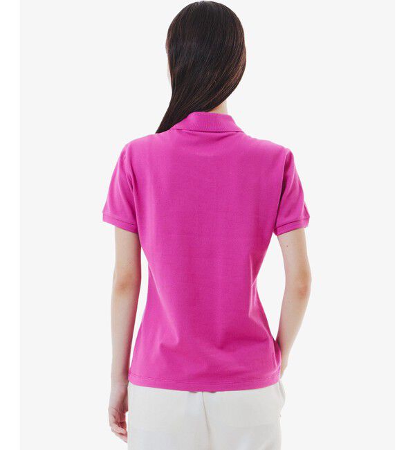 LACOSTE「スリムフィット ストレッチコットンピケポロシャツ（半袖）」|ポロシャツ|