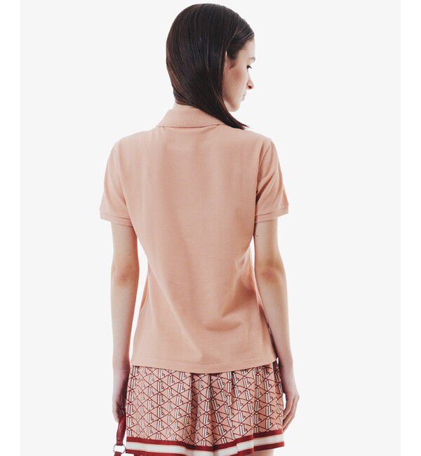 LACOSTE「スリムフィット ストレッチコットンピケポロシャツ（半袖）」|ポロシャツ|