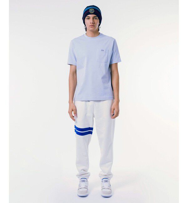LACOSTE「アウトラインクロックポケット半袖Tシャツ」|Tシャツ・カットソー|