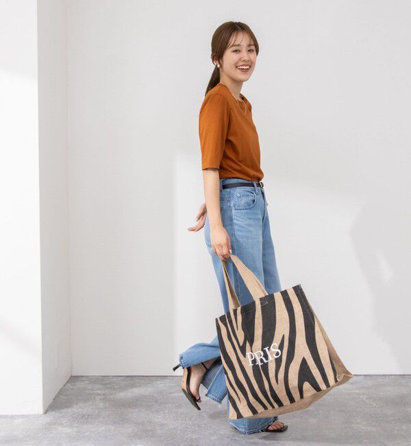 NOLLEY'S「接触冷感 70/2コンパクトクール肩パットTシャツ」|Tシャツ・カットソー|