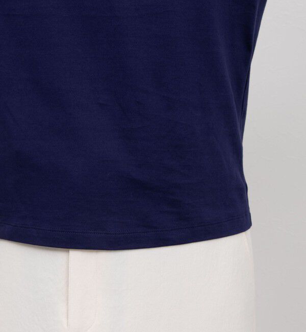 NOLLEY'S「接触冷感 70/2コンパクトクール肩パットTシャツ」|Tシャツ・カットソー|