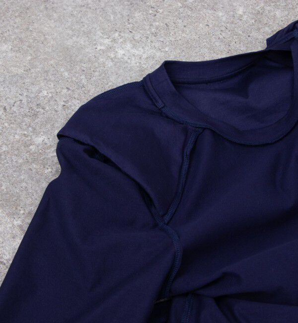 NOLLEY'S「接触冷感 70/2コンパクトクール肩パットTシャツ」|Tシャツ・カットソー|