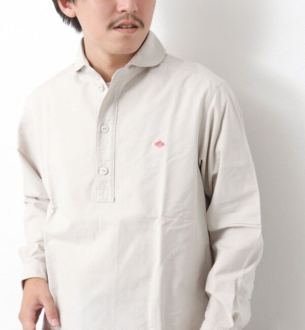 NOLLEY'S goodman「【DANTON/ダントン】ROUND COLLAR P.O SHIRT LS 25SS」|シャツ・ブラウス|キナリ