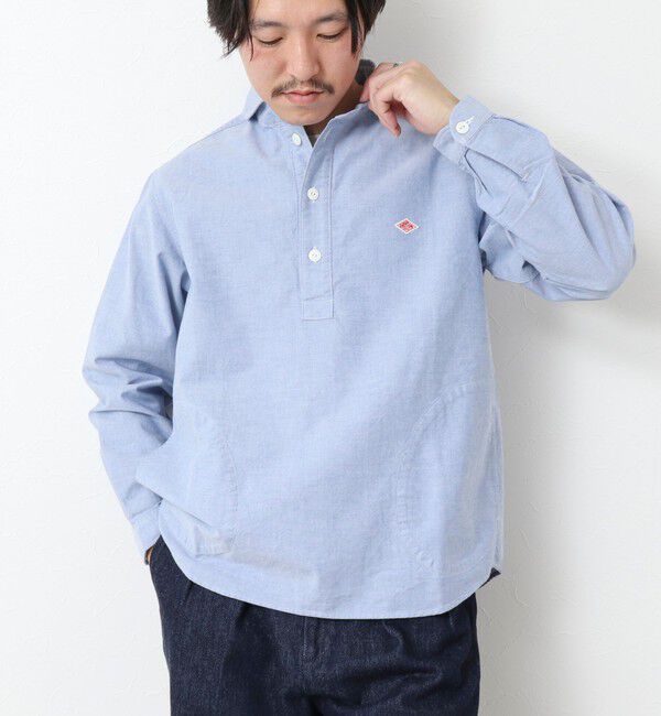 NOLLEY'S goodman「【DANTON/ダントン】ROUND COLLAR P.O SHIRT LS 25SS」|シャツ・ブラウス|