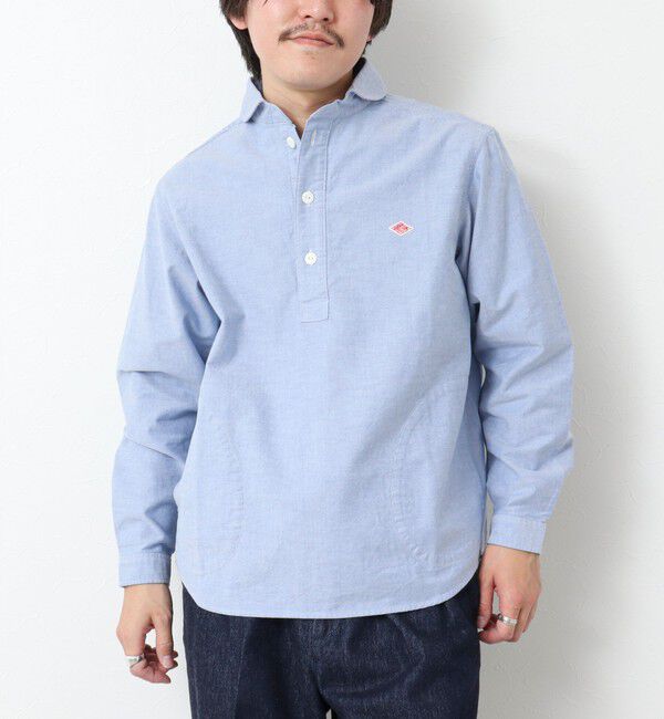 NOLLEY'S goodman「【DANTON/ダントン】ROUND COLLAR P.O SHIRT LS 25SS」|シャツ・ブラウス|