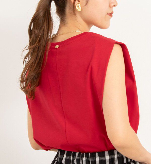 NOLLEY'S「高機能 LA＋スムースタックノースリーブカットソー」|Tシャツ・カットソー|