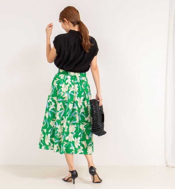 NOLLEY'S「フリル衿ブラウス」|シャツ・ブラウス|