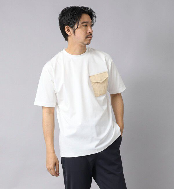 NOLLEY'S goodman「【ACTIVE SECT】《限定展開》カーゴポケットTシャツ 25SS」|Tシャツ・カットソー|