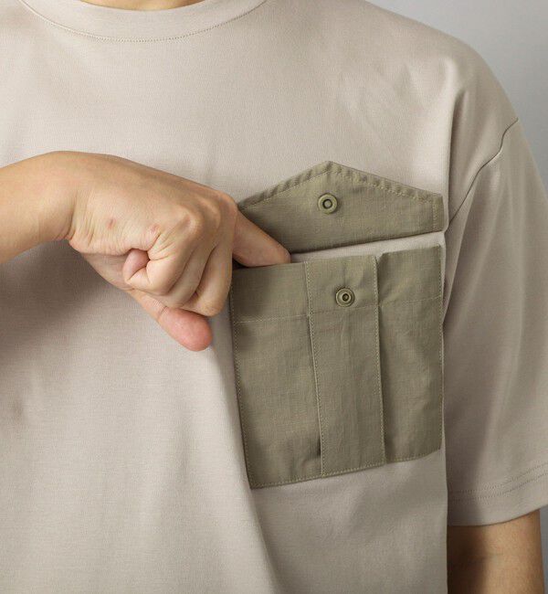 NOLLEY'S goodman「【ACTIVE SECT】《限定展開》カーゴポケットTシャツ 25SS」|Tシャツ・カットソー|