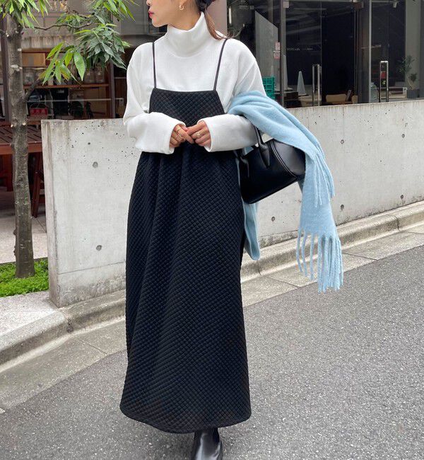 fredy emue「キルティングカットキャミワンピース」|ワンピース|