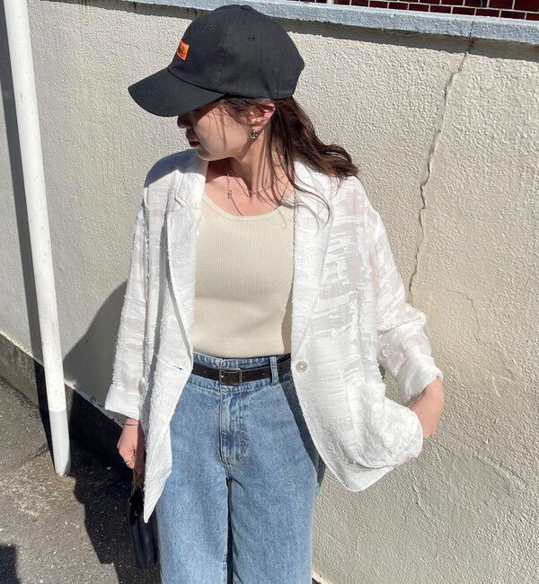 fredy emue「シアージャガードシャツジャケット」|テーラードジャケット|