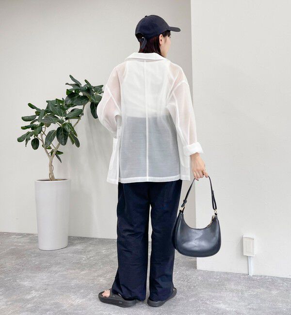 fredy emue「チャイナ釦シアージャケット」|テーラードジャケット|