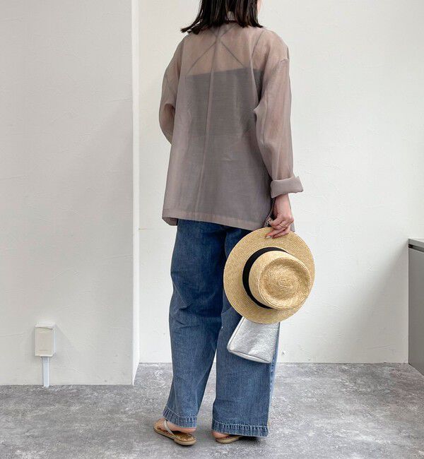 fredy emue「チャイナ釦シアージャケット」|テーラードジャケット|