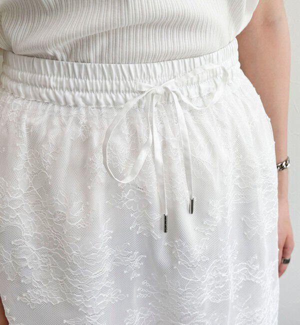 fredy emue「2WAYスカラレースギャザースカート」|スカート|