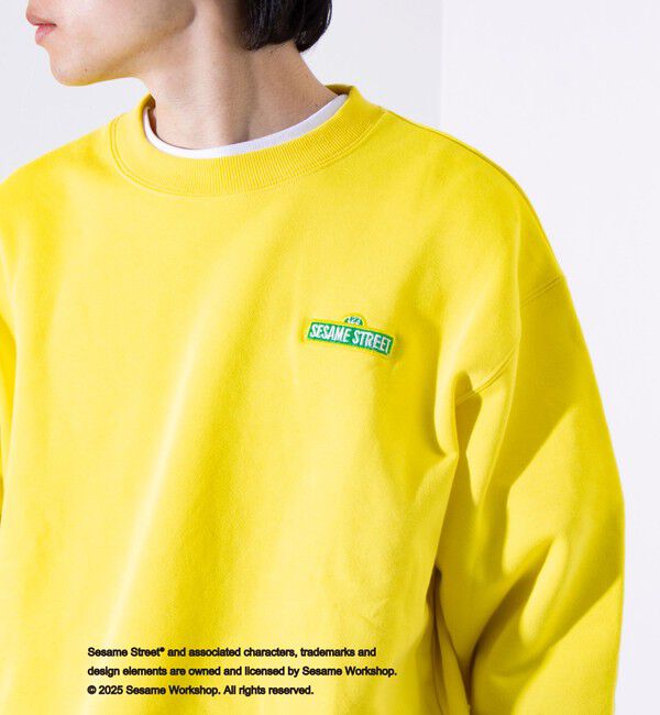GLOSTER「【SESAME STREET】meets【GLOSTER】クルーネック  プリントスウェット」|スウェット・ジャージ|