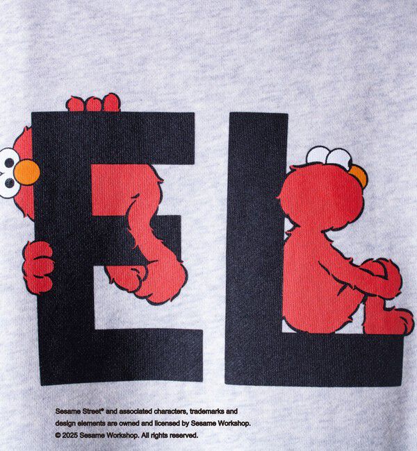GLOSTER「【SESAME STREET】meets【GLOSTER】クルーネック  プリントスウェット」|スウェット・ジャージ|